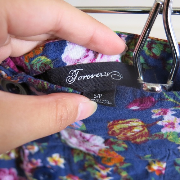 🎉 SOLD ON DP Forever 21 Floral High Waisted Short - Picture 3 of 3