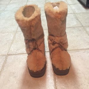 Bebe rabbit fur boots