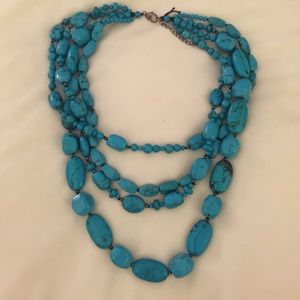 Turquoise Stone Necklace