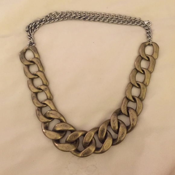 Chain Brass Gold Necklace