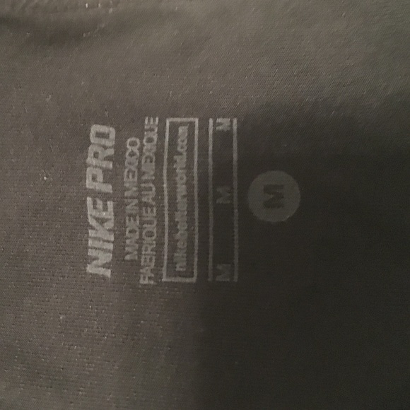 Black Nike Pros - Picture 3 of 3