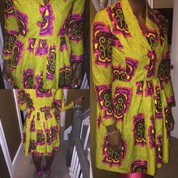 Dresses & Skirts - 💕HOST PICK- Sale Ankara African Print Dress👗💐🎉