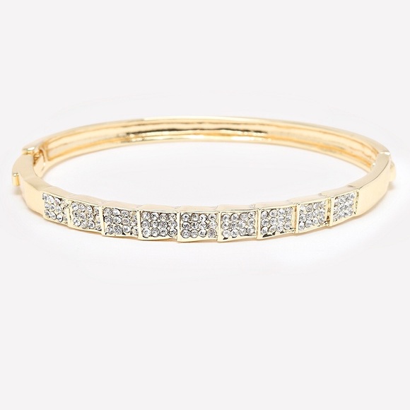 Pave Jagged Edge Bracelet