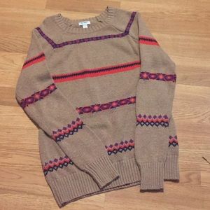 oversized knit sweater