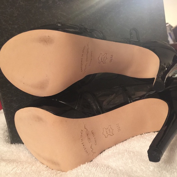 Via Spiga 'Eli' Patent Leather Dress Shoes 9.5 - Picture 4 of 4