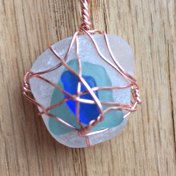 Kodiak Glass jewel necklace