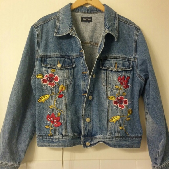 baccini jean jacket