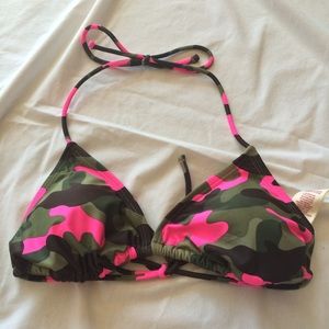 Camo Swimsuit Top