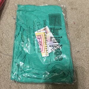 LuLaRoe Teal heathered leggings