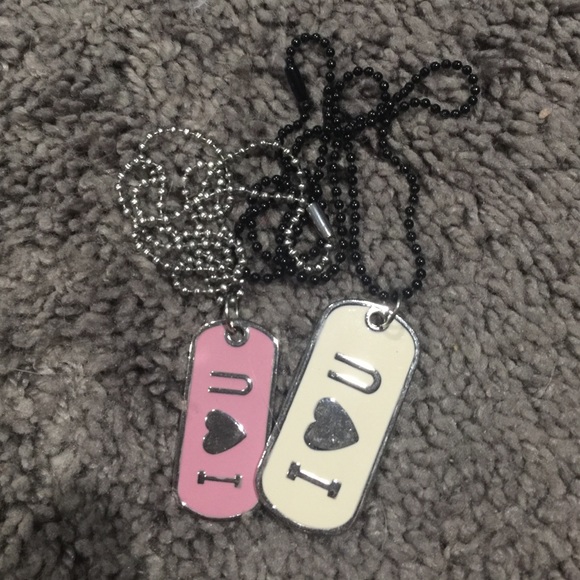 I love you necklaces