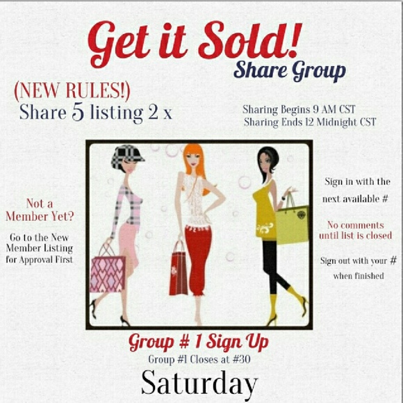 7/16 Saturday GET IT SOLD SHARE GROUP,Sign Up