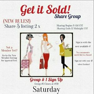 7/16 Saturday GET IT SOLD SHARE GROUP,Sign Up