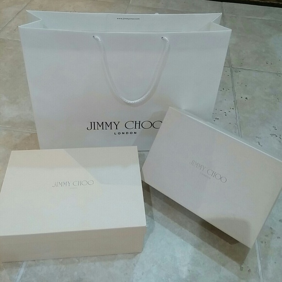 Classy Jimmy choo shopping bag
