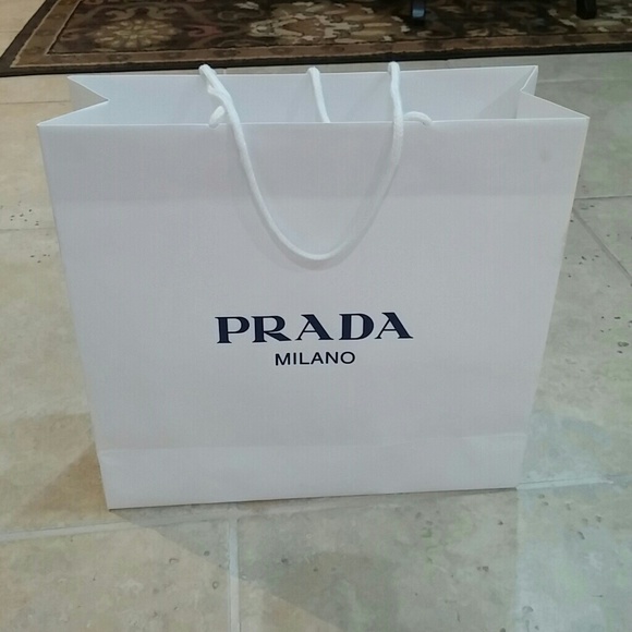 Prada shopping bag