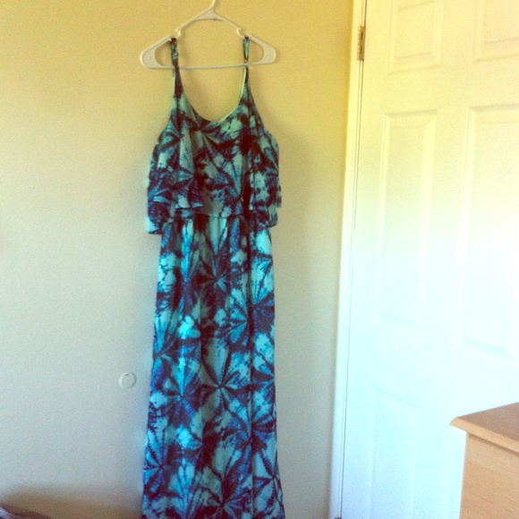 Turquoise sun dress faded glory