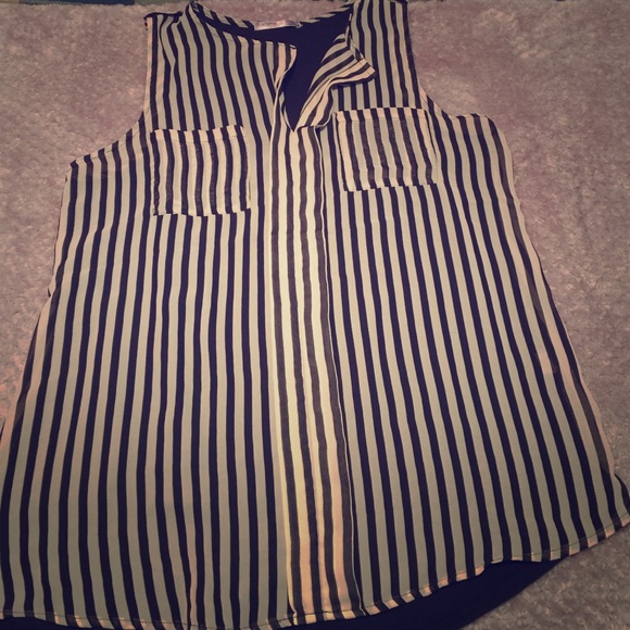 Cream & Black Stripes!