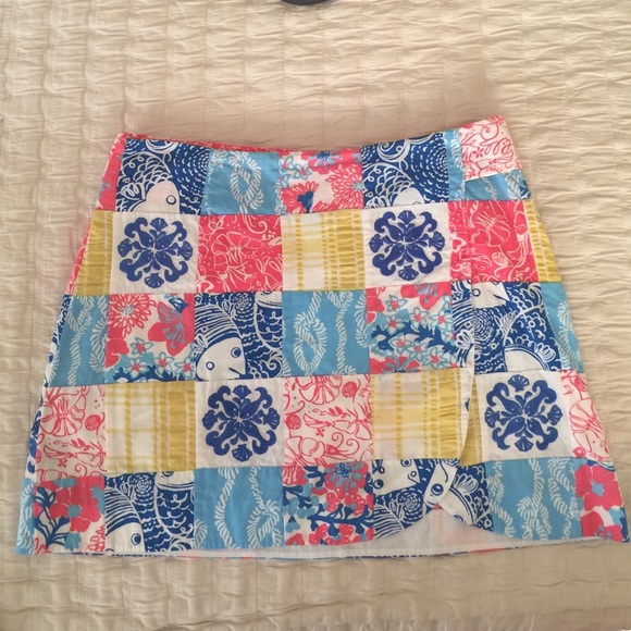Lilly Pulitzer Patchwork Skort - image 1