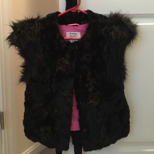 Neiman Marcus SKAIST TAYLOR faux fur vest