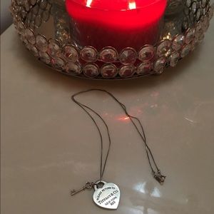 TIFFANY&CO RETURN TO TIFFANY HEART TAG W/ KEY