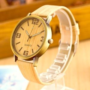 Wooden styled watch