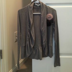 Light grey cardigan