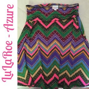 LuLaRoe Skirt!! -Azure. Size Small