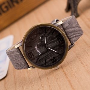 Wooden styled watch