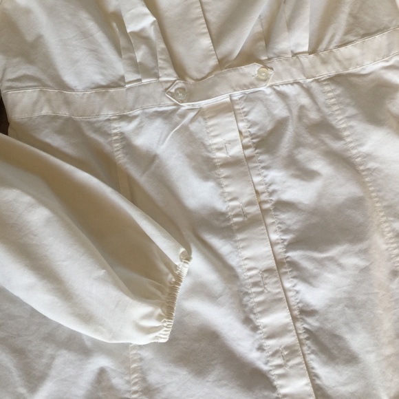 New York & Co white button down - Picture 2 of 3