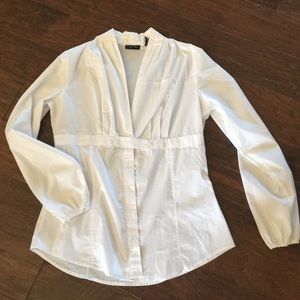 New York & Co white button down