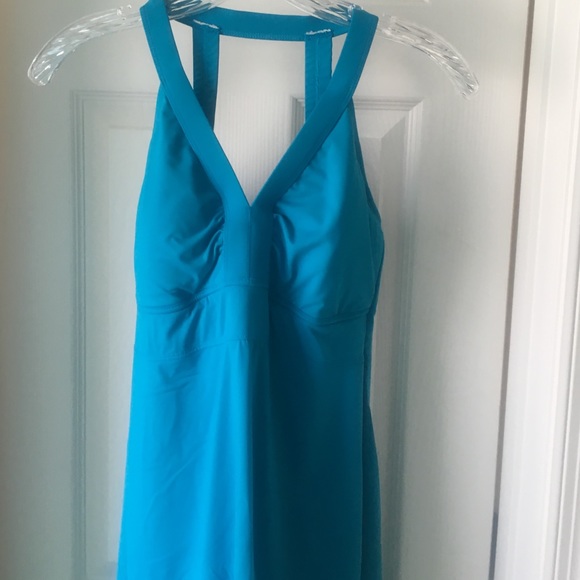 Athleta Halter Dress - play by or in the water