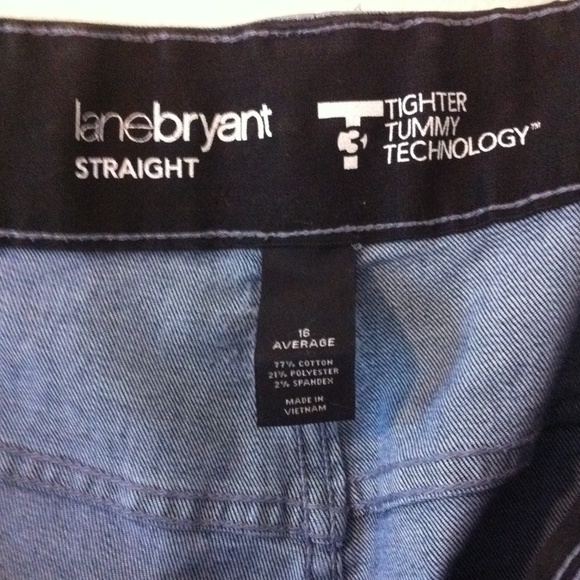 Lane Bryant jeans straight fit-16