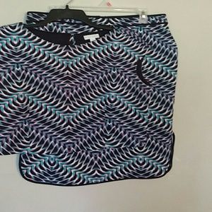 Brand new without tags 2 piece set top and skirt