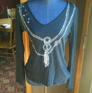 Black long sleeve shirt