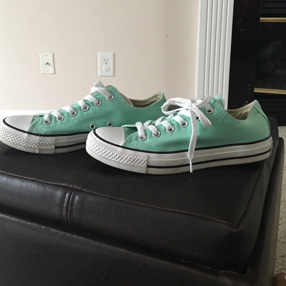 Converse- low (color: beach glass)