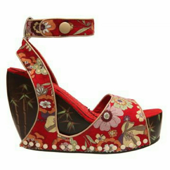 Irregular Choice Zohan Platform Shoes size 39.5