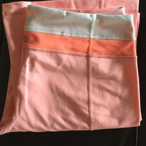 LuLu LemonLeggings/Pants BNWOT soft orange/salmon