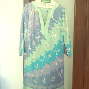 J McLaughlin Silk Dress.