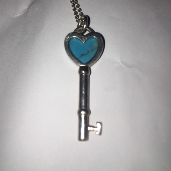 Tiffany Heart Key Necklace - Picture 4 of 4