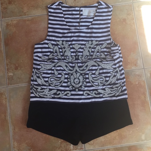 Skort and beaded top