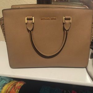 Khaki with Gold Michael Kors