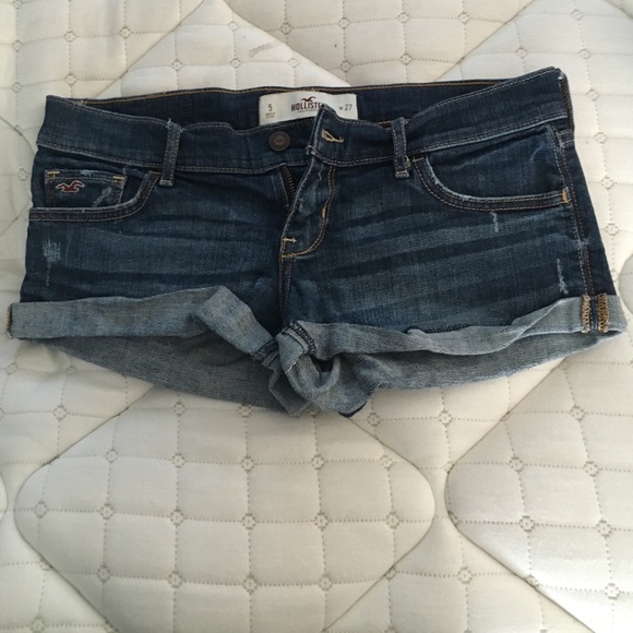 Hollister denim shorts