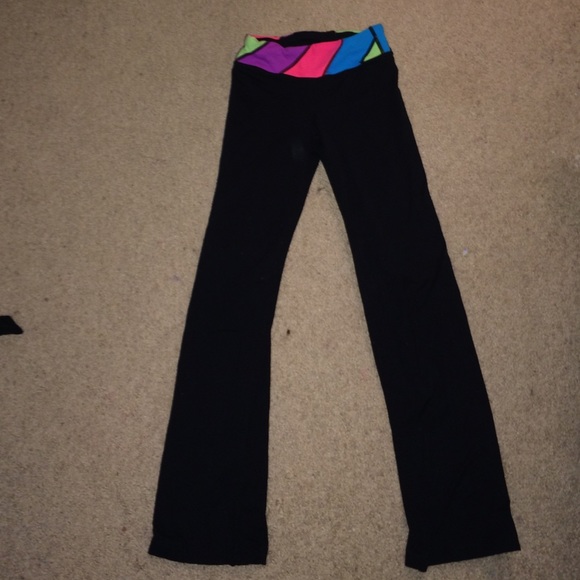 nylon black sweatpants