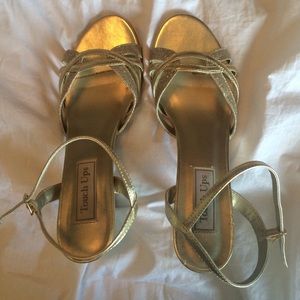 Gold heels