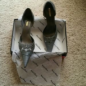 Michael Antonio Pewter Pumps