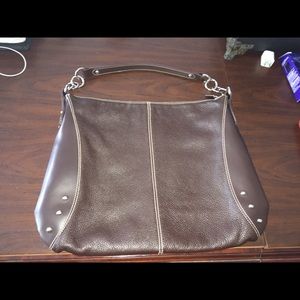 FURLA shoulder bag. Brown comes with dust bag