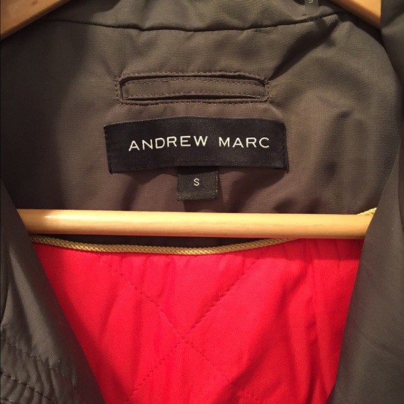 Andrew Marc Passion Weather System Down Coat Gray - Picture 3 of 4