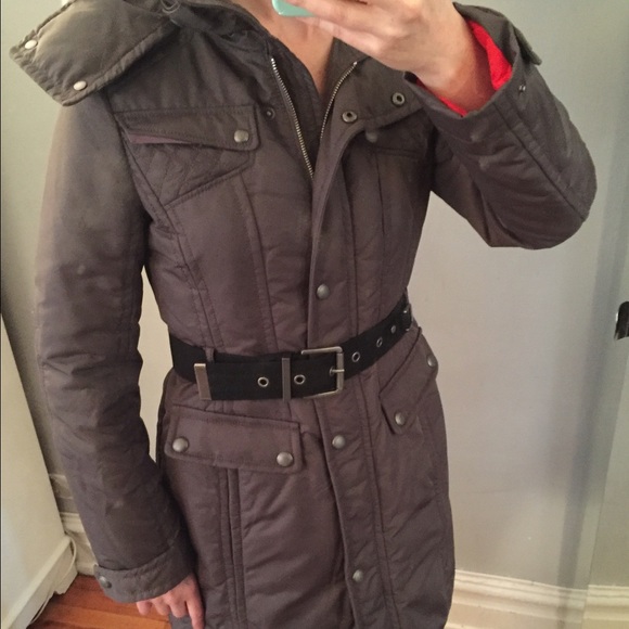 Andrew Marc Passion Weather System Down Coat Gray - Picture 4 of 4