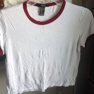 White tee from Forever 21