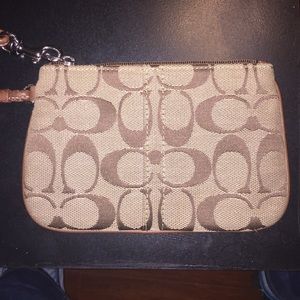 Coach wristlet