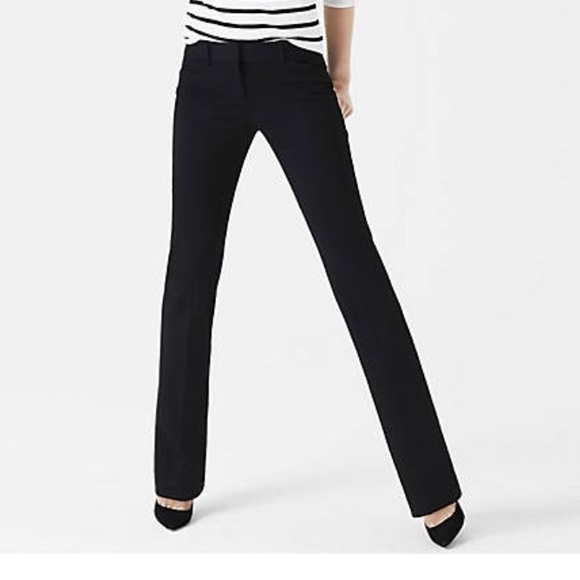 Express Low rise barely boot Editor pant